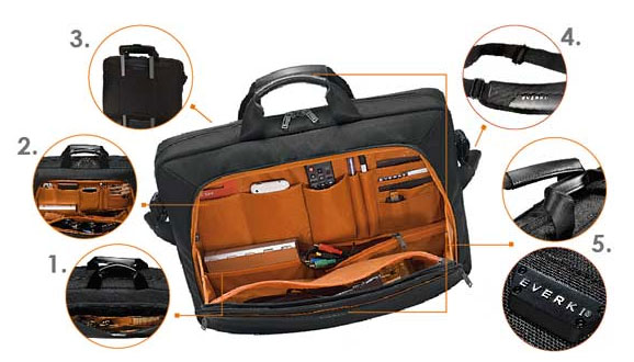 everki notebook bag