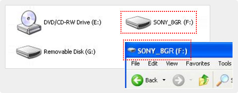 sony flashdisk