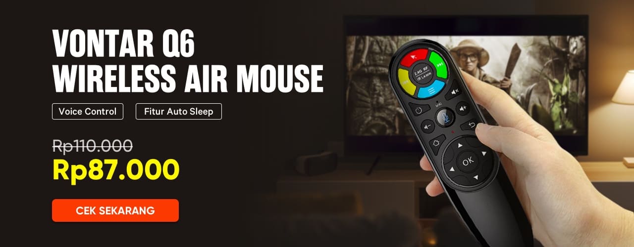 Vontar Q6 Wireless Air Mouse 
