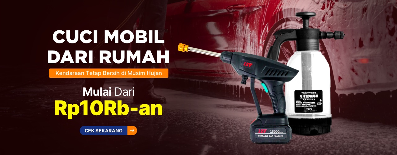 Cuci Mobil dari Rumah