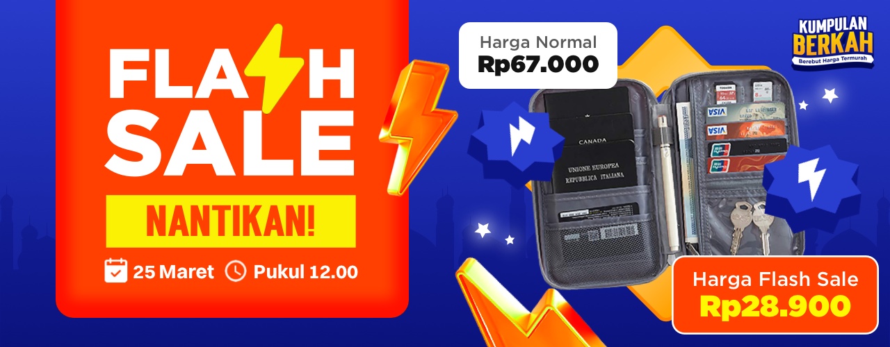 Flash Sale Berkah Ramadan - Organizer Pouch