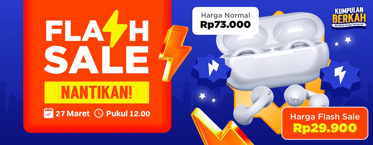Flash Sale Berkah Ramadan - TWS