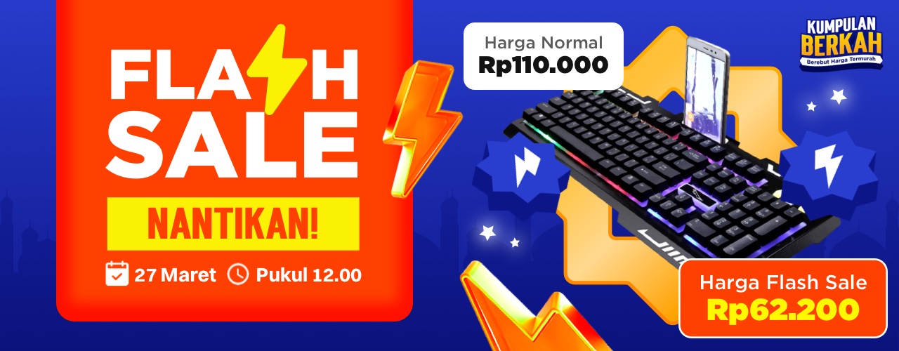 Flash Sale Berkah Ramadan - Keyboard