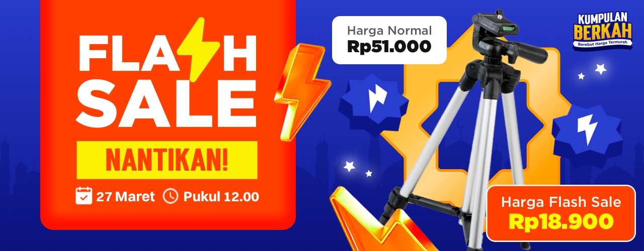 Flash Sale Berkah Ramadan - Tripod