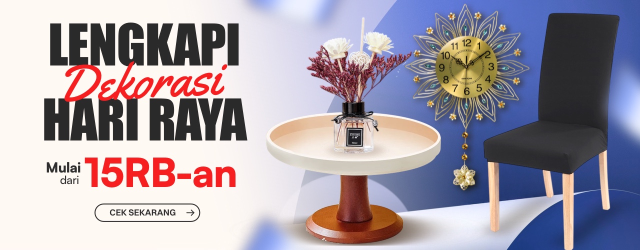 Lengkapi Dekorasi Hari Raya