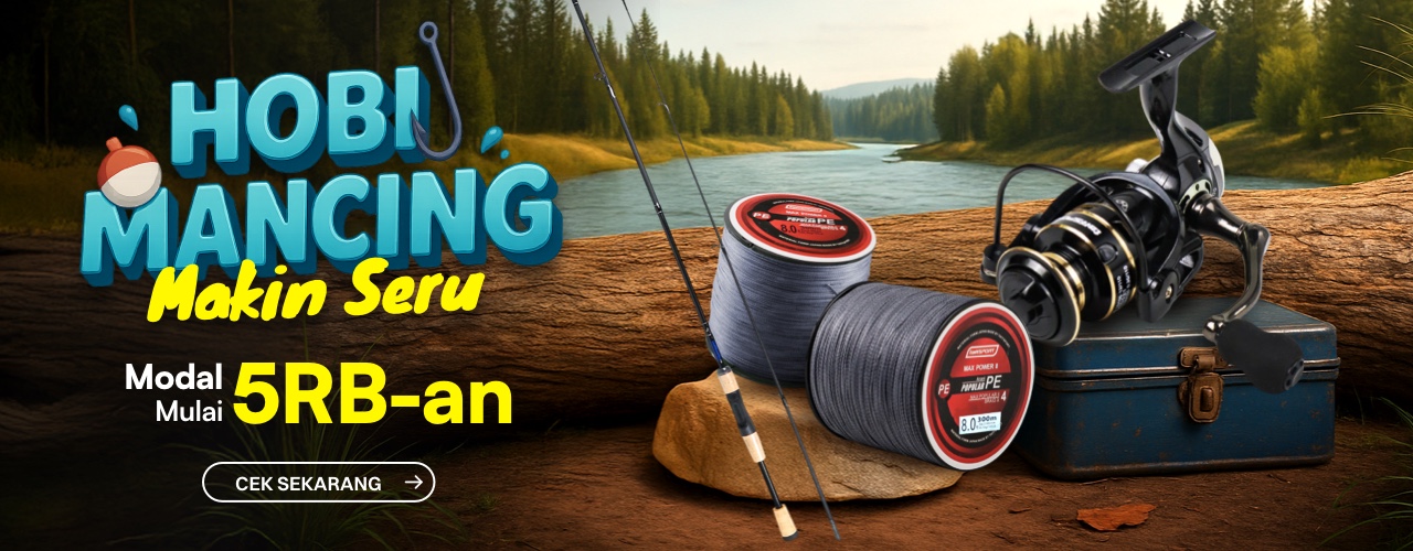 Hobi Mancing Makin Seru