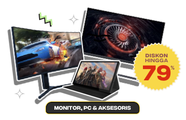 monitor, pc & aksesoris