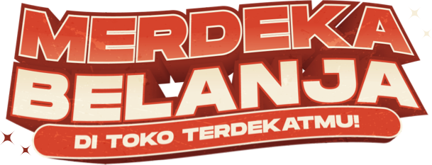 merdeka belanja di toko terdekatmu!