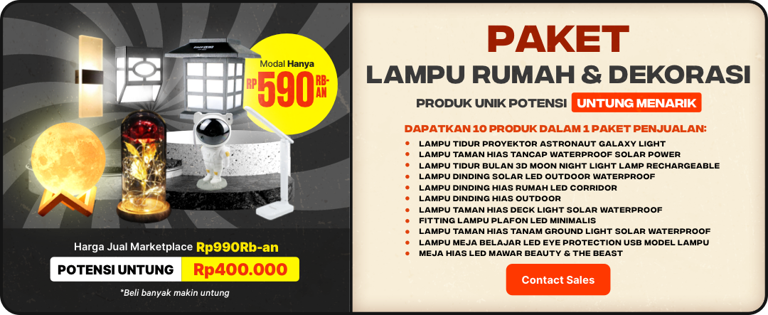 paket lampu dekorasi