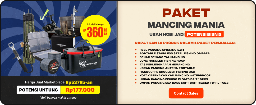 paket mancing mania