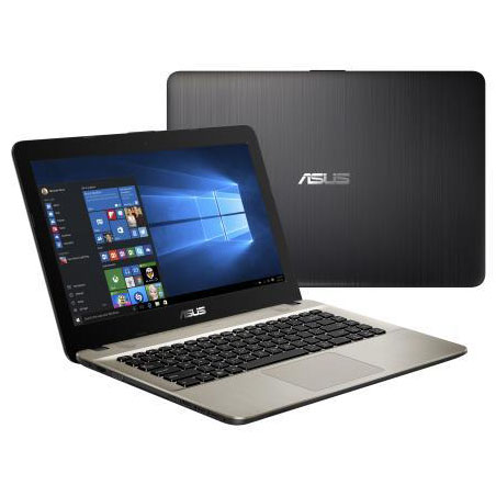 Asus X441sa Bx001d Intel N3060 2gb 500gb 14 Inch Dos Black