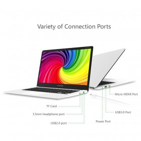 Chuwi LapBook Intel Celeron N3450 4GB 64GB 14 Inch Windows 10 - White - 7