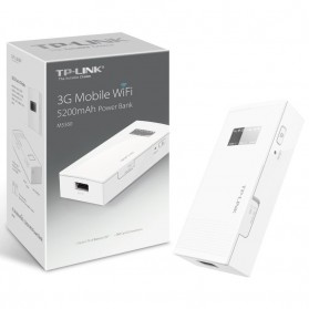 TP-Link 3G Mobile WiFi Power Bank 5200mAh - M5360 - White - 6