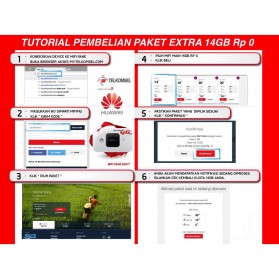Huawei E5575s Modem 4G MiFi Unlock + Bundling Telkomsel - Black - 8