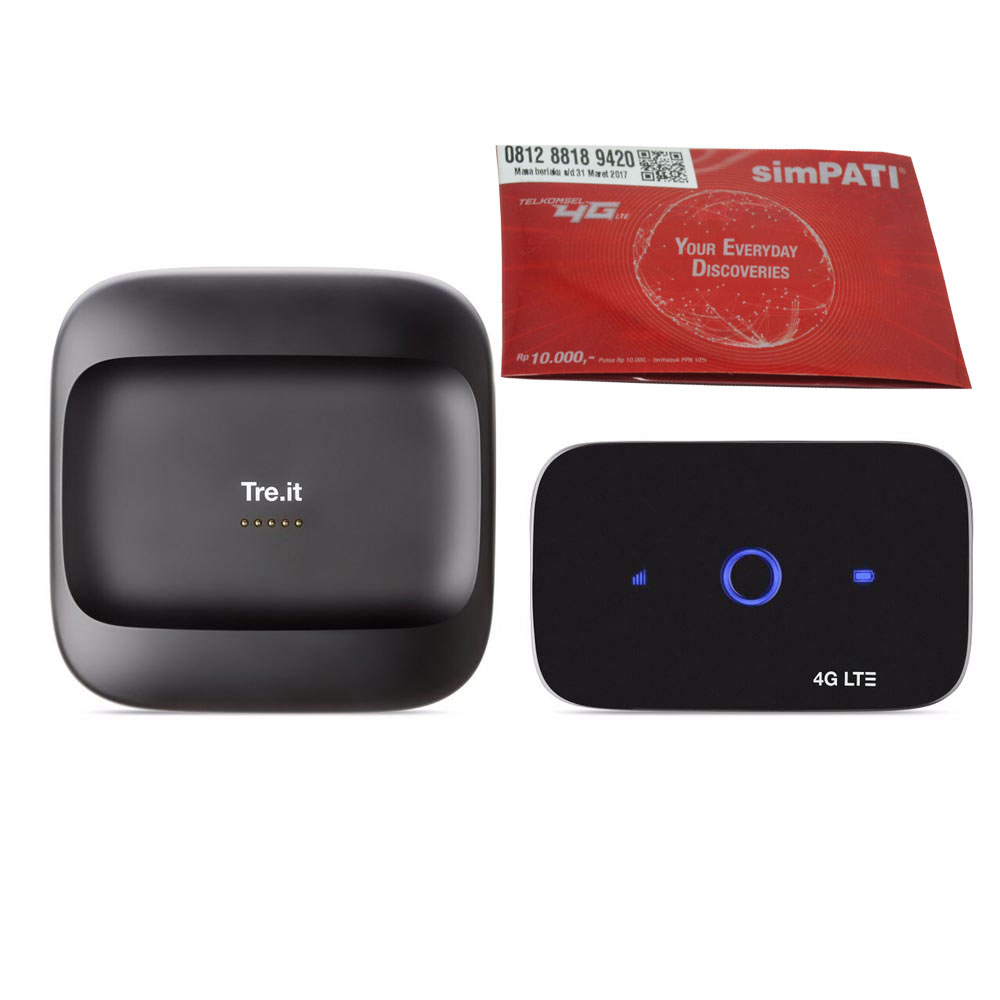 Huawei E5575s Modem 4G MiFi Jumper Bundling Telkomsel TAU 