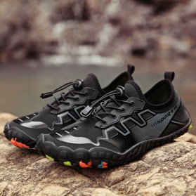 Loekeah Sepatu Pantai Olahraga Air Aqua Shoes Size 42 - 1818 - Black
