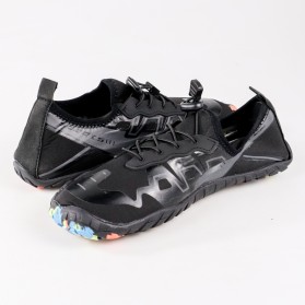 Loekeah Sepatu Pantai Olahraga Air Aqua Shoes Size 42 - 1818 - Black - 3