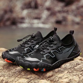 Loekeah Sepatu Pantai Olahraga Air Aqua Shoes Size 41 - SL1818 - Black - 3