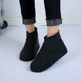 ZUOFILY Cover Sepatu Anti Air Hujan Waterproof Size L 41-47 - CJ191 - Black