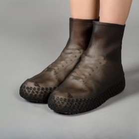 ERNESTNM Cover Sepatu Hujan Reusable Rain Boot Cover Size 34-44 - EM01 - Black