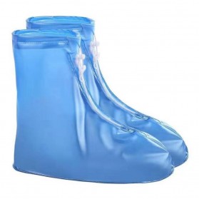 Favolook Cover Hujan Sepatu Reusable Rain Boot Cover Size XXL 44-45 - FV031 - Blue