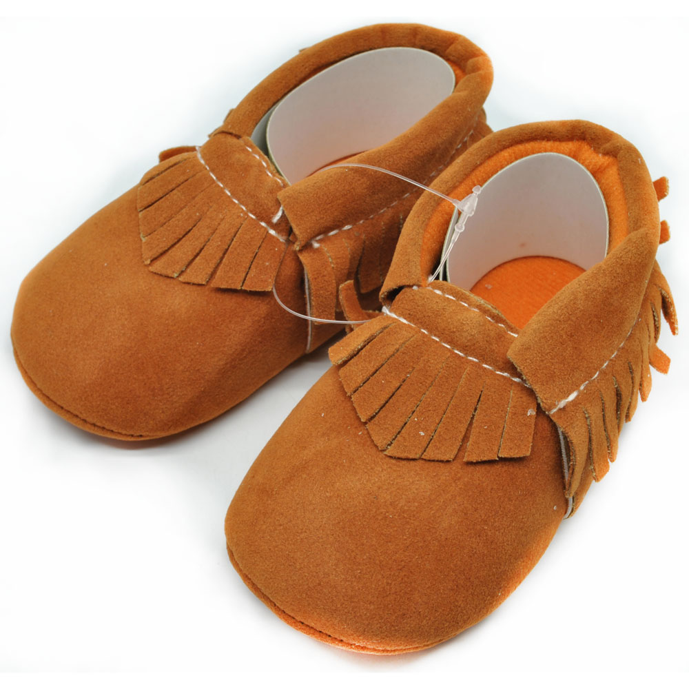  Sepatu Bayi  Beludru 12CM Brown JakartaNotebook com