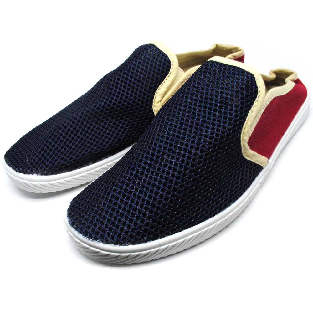  Sendal  Sepatu  Slip On Pria Size 42 Black 