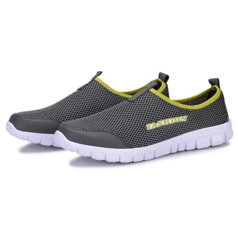 Sepatu Slip On Kasual Pria Size 43 Dark Gray Sepatu Slip On Kasual Pria Size 43 Dark Gray