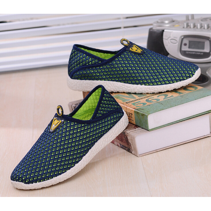 sepatu slip on mesh pria size 44 green blue jakartanotebook sepatu slip on mesh pria size 44 green blue jakartanotebook