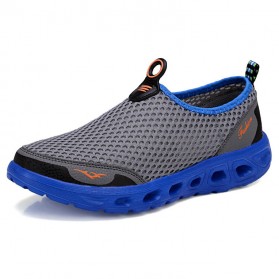 Sepatu Slip On Sport Pria Size 41 - Blue - 1