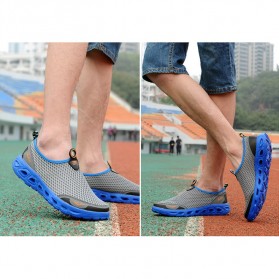 Sepatu Slip On Sport Pria Size 41 - Blue - 2