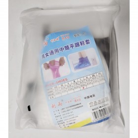 GIANTEX Cover Hujan Sepatu Waterproof Semi Transparent Size L 39-40 - Z-D203-1 - Coffee - 7