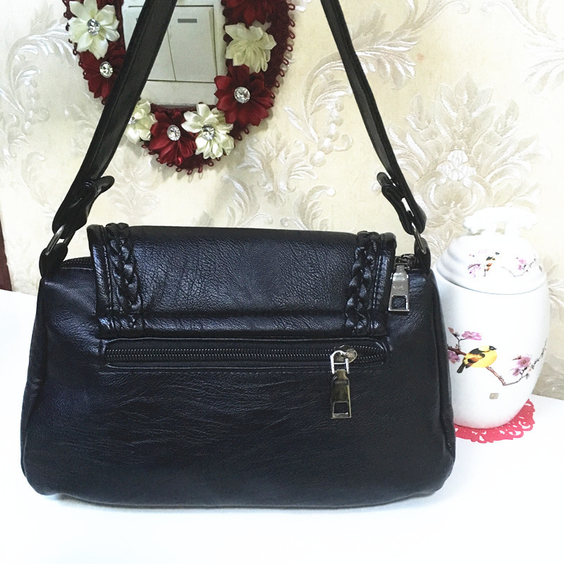 SKISP Tas Selempang Wanita Korean Style Bag - ER6156 - Black