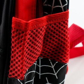Toddi Tas Ransel Sekolah Anak Backpack Model Spiderman - 1801 - Black - 4