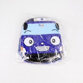 Toddi Tas Ransel Sekolah Anak Backpack Model Bus Tayo - E-300 - Blue - 11