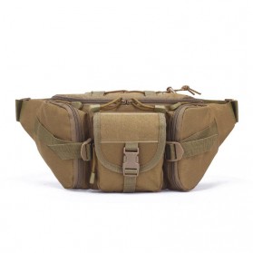SoarOwl Tas Pinggang Tactical Waistbag Waterproof - EF1952 - Khaki - 2