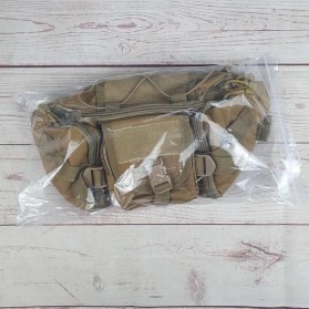 SoarOwl Tas Pinggang Tactical Waistbag Waterproof - EF1952 - Khaki - 9