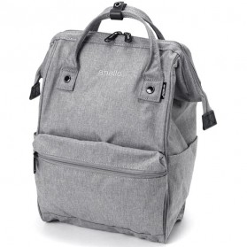 Anello Tas Ransel Kanvas Frosted - Small - Light Gray - 1