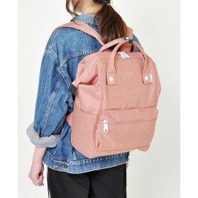 Anello Tas Ransel Kanvas Frosted - Small - Light Gray - 9