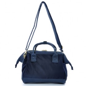 Anello Tas Selempang 2 Way Boston PU+Nylon Sling Bag - Beige - 2