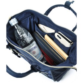 Anello Tas Selempang 2 Way Boston PU+Nylon Sling Bag - Beige - 4