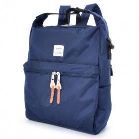 Anello Tas Ransel Selempang 2 Way - Dark Blue - 1
