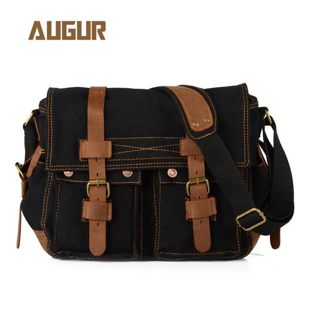 Augur Tas Selempang Canvas Military 