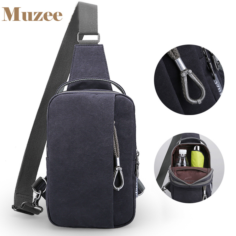 Muzee Tas  Selempang dengan USB Charger  Port dengan Dompet 