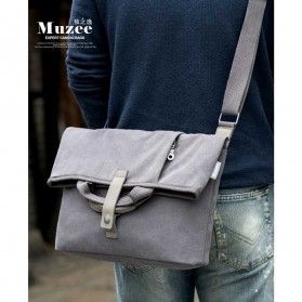 MUZEE Tas Selempang Messenger Bag - ME-1125 (backup) - Black - 6