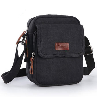 MUZEE Tas Selempang Pria Bahan Kanvas Size S - ME-1568 -