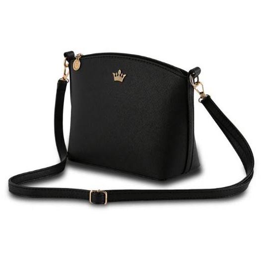 Tas Selempang Wanita Imperial Crown Black 