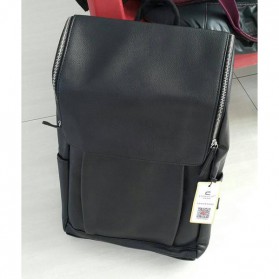 HERALD Tas Ransel Kulit Vintage Leather Backpack - 9367 - Chocolate - 7