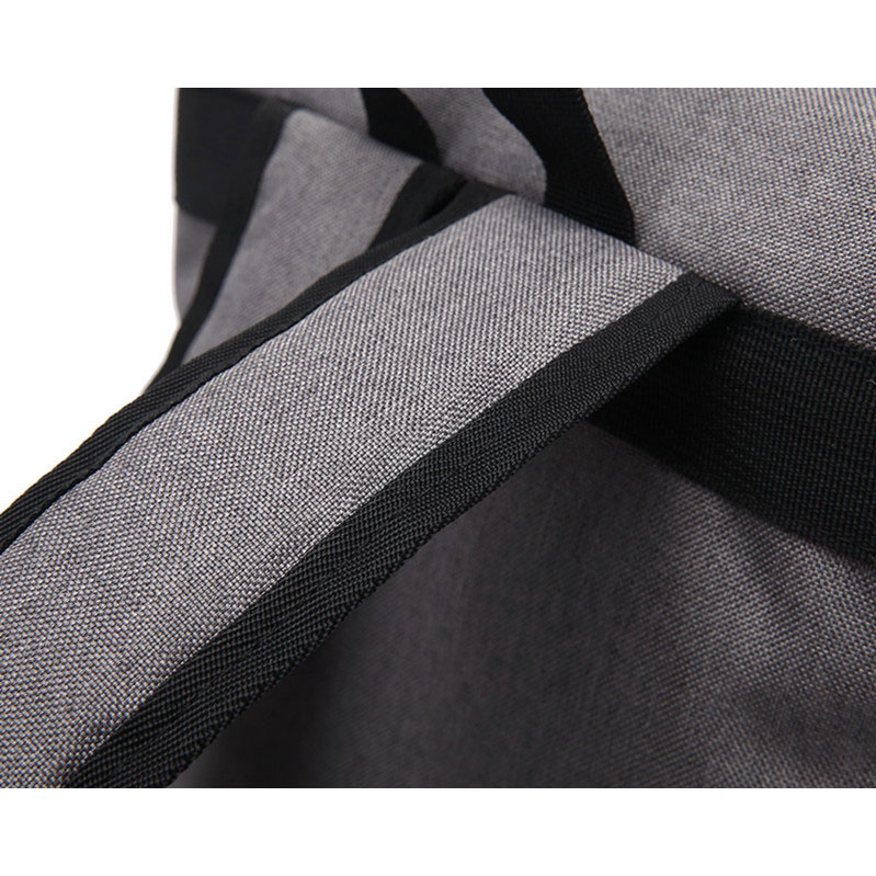 Wenjie Tas Ransel Canvas Retro - Light Gray - 14 ...