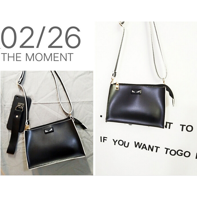 Tas Selempang Wanita Little Monster Black Tas Selempang Wanita Little Monster Black